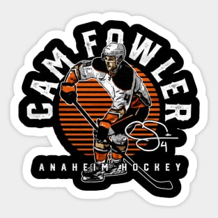 cam fowler emblem Sticker